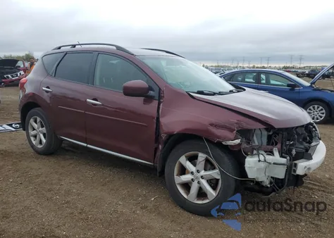 2009 Nissan Murano S from USA, damaged, VIN JN8AZ18U99W011889